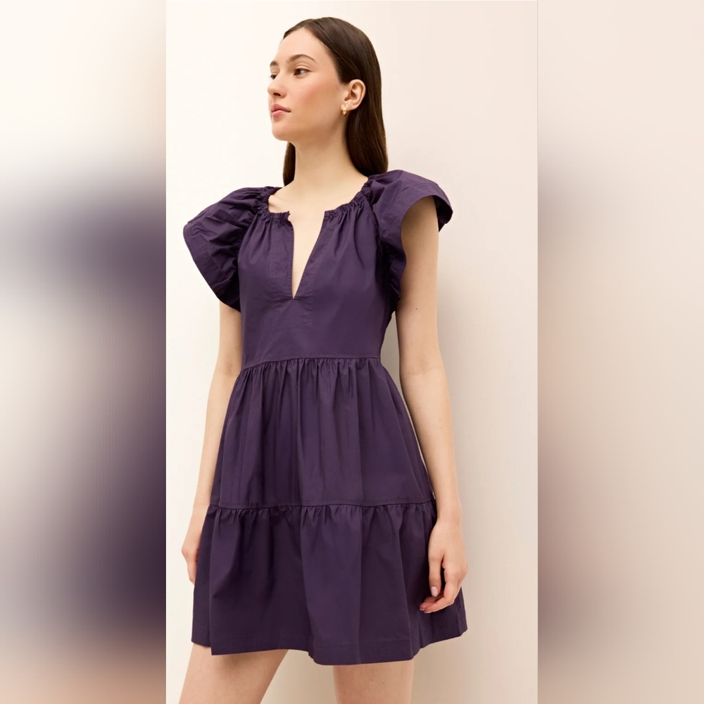 Marie Oliver Kara dress In Deep Purple Size 1 Small